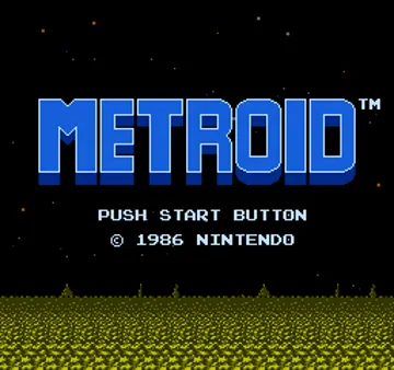 Metroid (USA) (Virtual Console) screen shot title